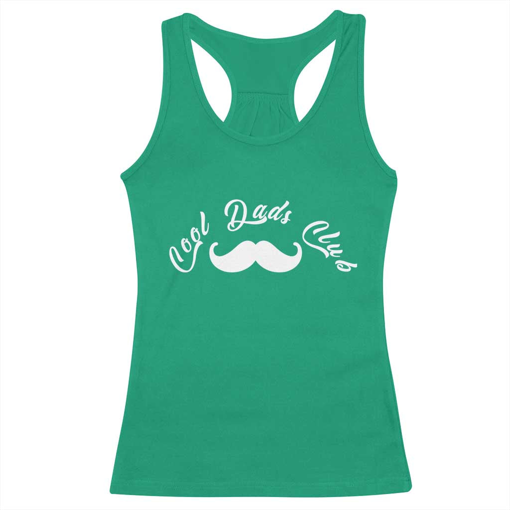 Cool Dad Club Racerback Tank Top Coolest Dad Ever Birthday Gift TS12 Irish Green Print Your Wear