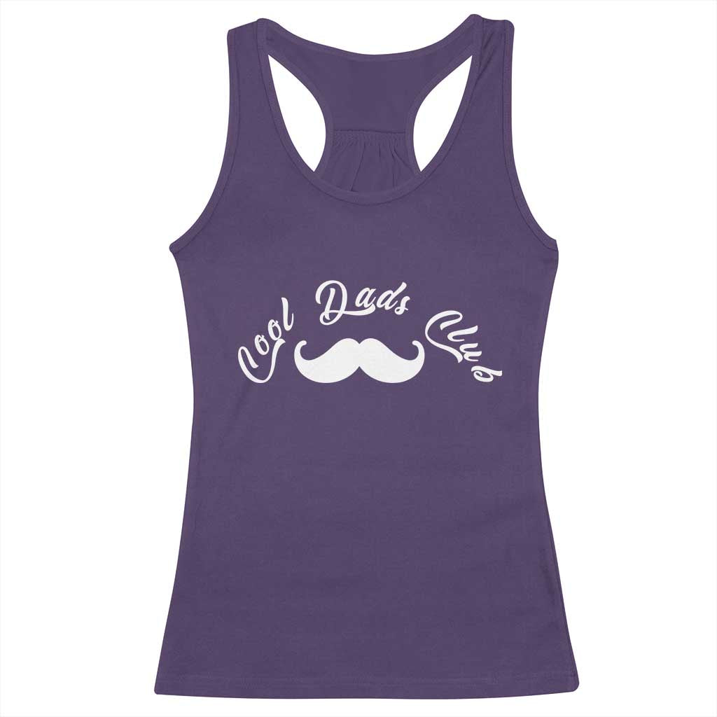 Cool Dad Club Racerback Tank Top Coolest Dad Ever Birthday Gift TS12 Purple Print Your Wear
