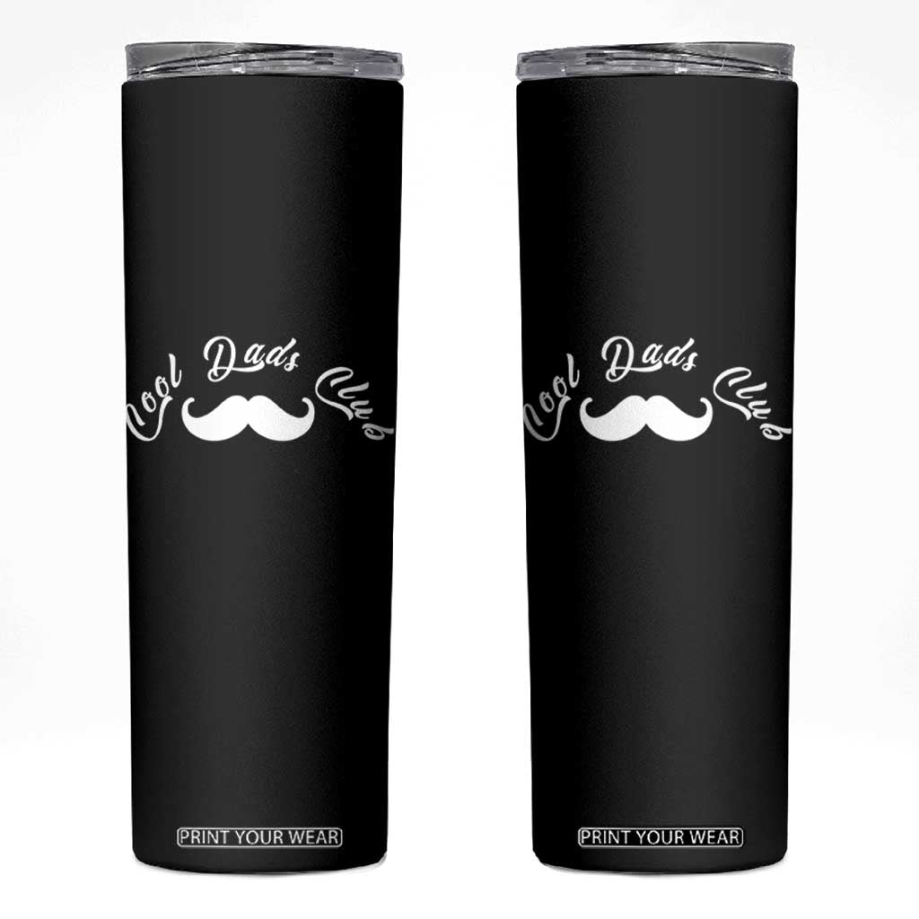 Cool Dad Club Skinny Tumbler Coolest Dad Ever Birthday Gift TS12 Black Print Your Wear