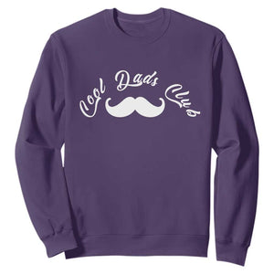 Cool Dad Club Sweatshirt Coolest Dad Ever Birthday Gift TS12 Purple Print Your Wear