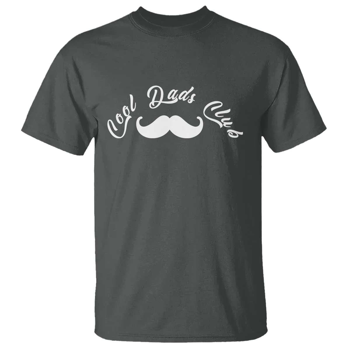 Cool Dad Club T Shirt Coolest Dad Ever Birthday Gift TS12 Dark Heather Print Your Wear
