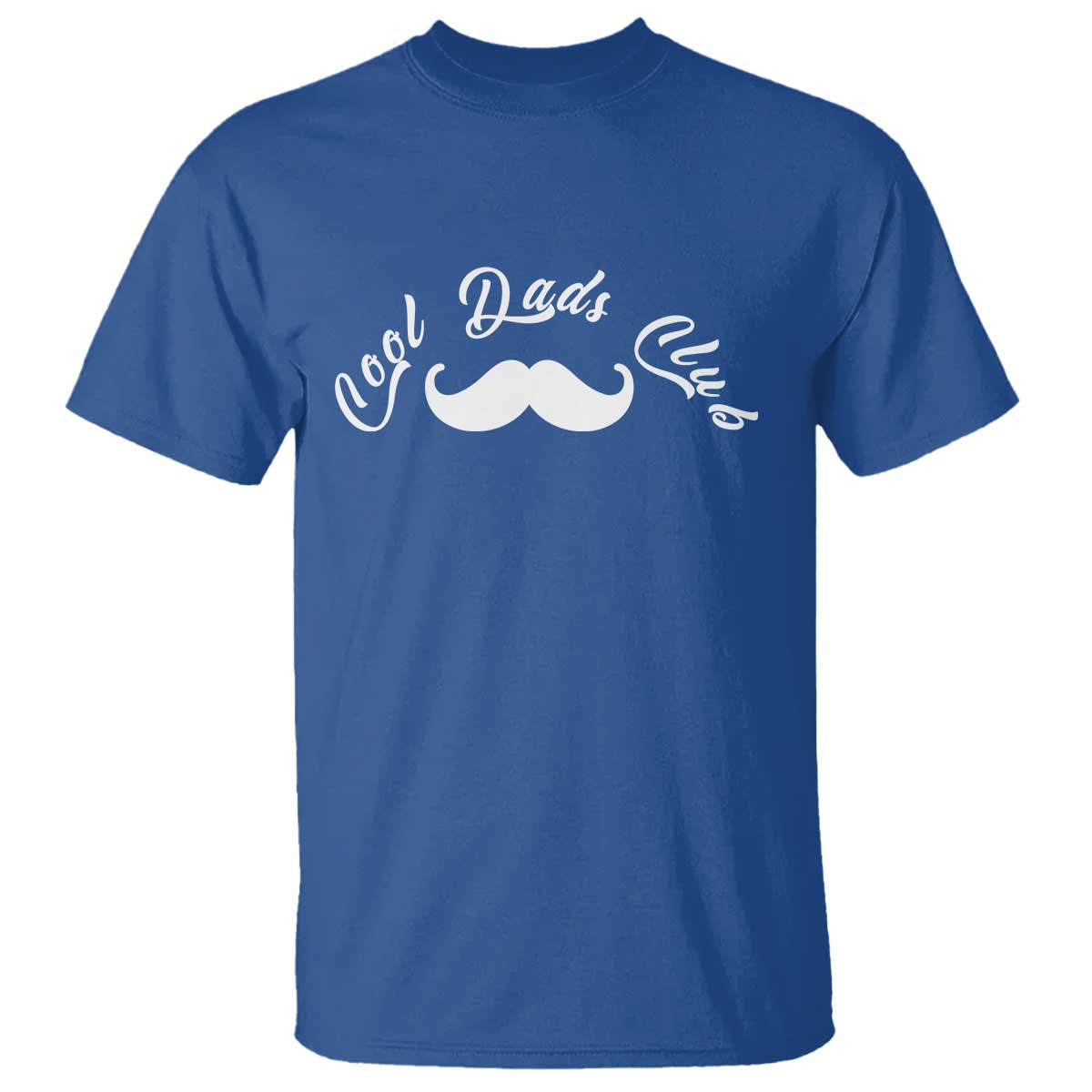 Cool Dad Club T Shirt Coolest Dad Ever Birthday Gift TS12 Royal Blue Print Your Wear