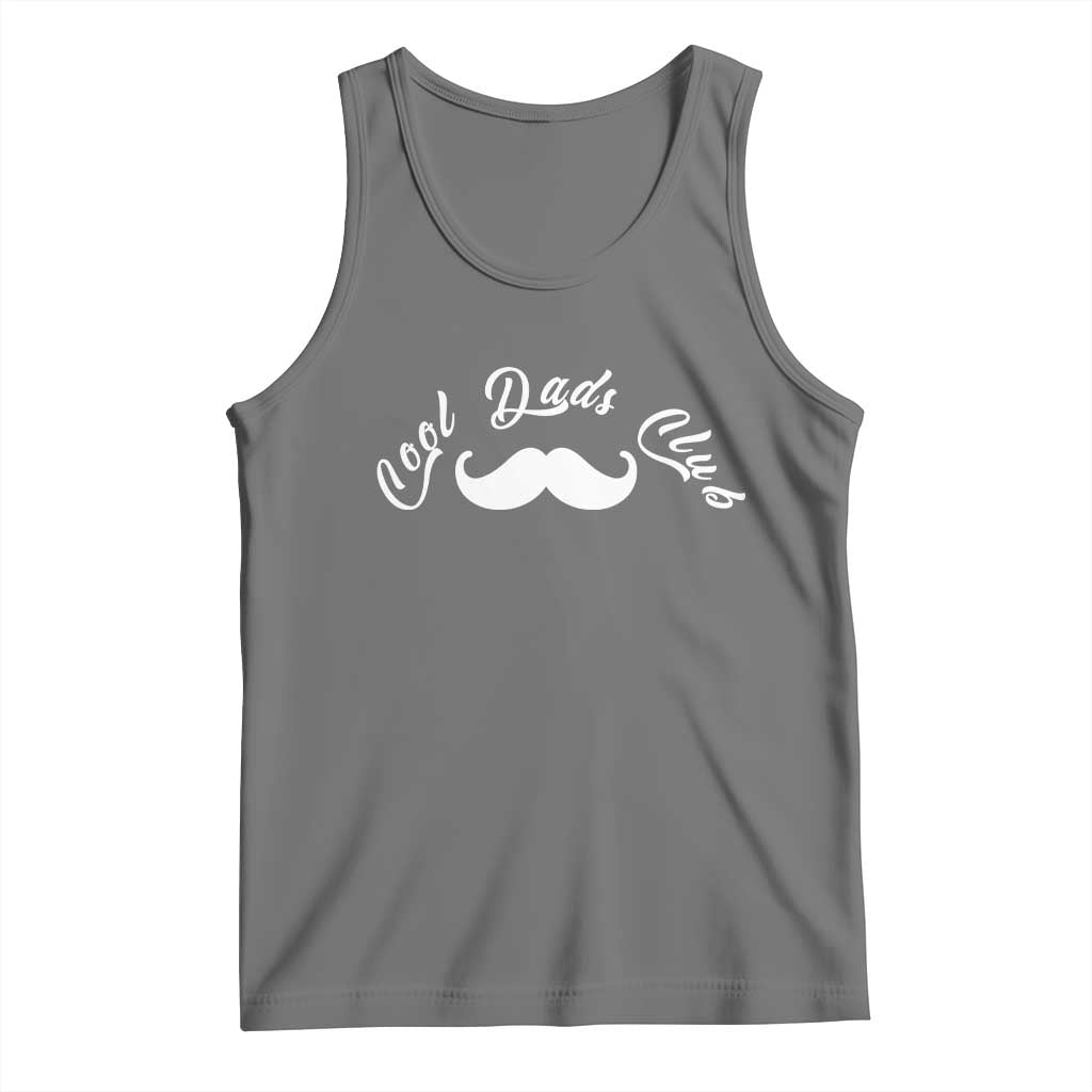 Cool Dad Club Tank Top Coolest Dad Ever Birthday Gift TS12 Black Heather Print Your Wear