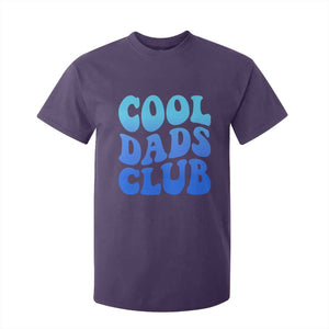 Cool Dads Club Blue Typography T Shirt For Kid Fathers Day Gift TS12 Purple Print Your Wear