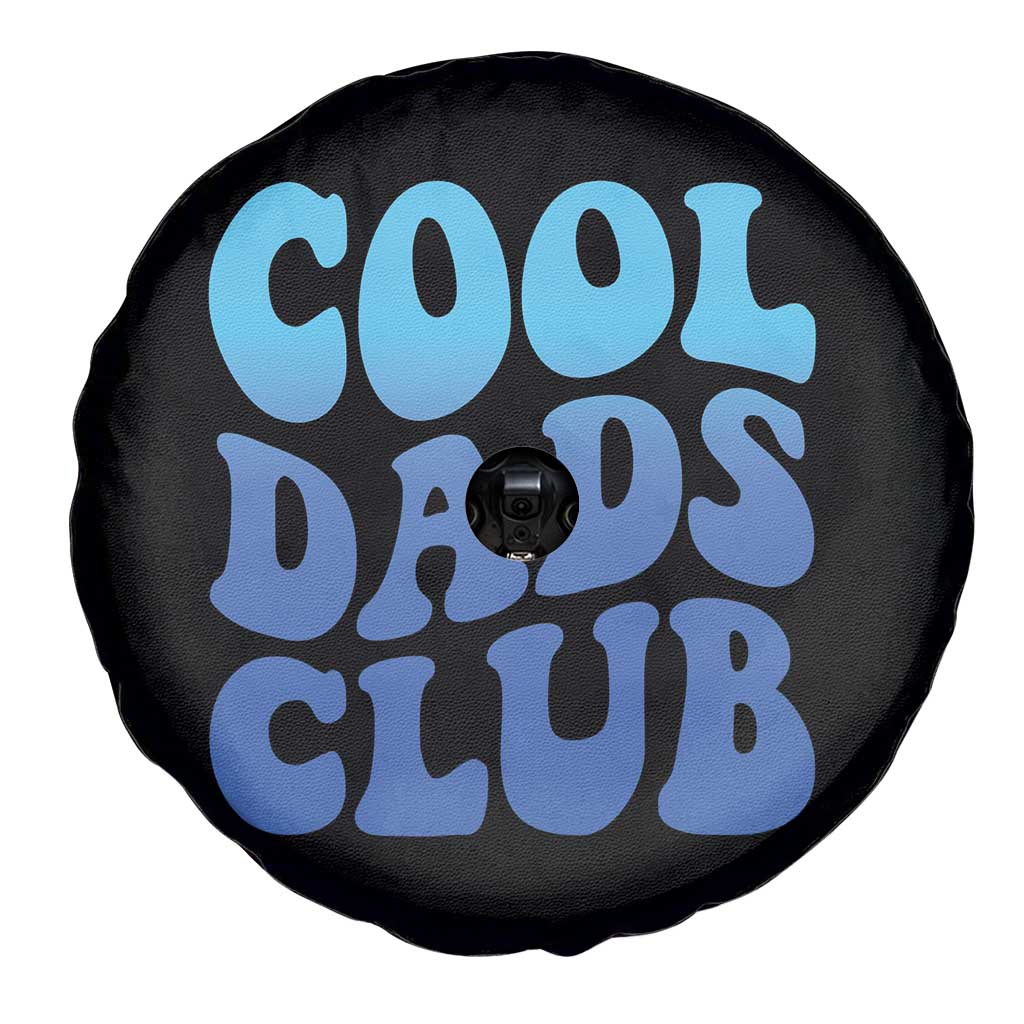 Cool Dads Club Blue Typography Spare Tire Cover Fathers Day Gift TS12 Print Your Wear