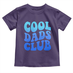 Cool Dads Club Blue Typography Toddler T Shirt Fathers Day Gift TS12 Purple Print Your Wear