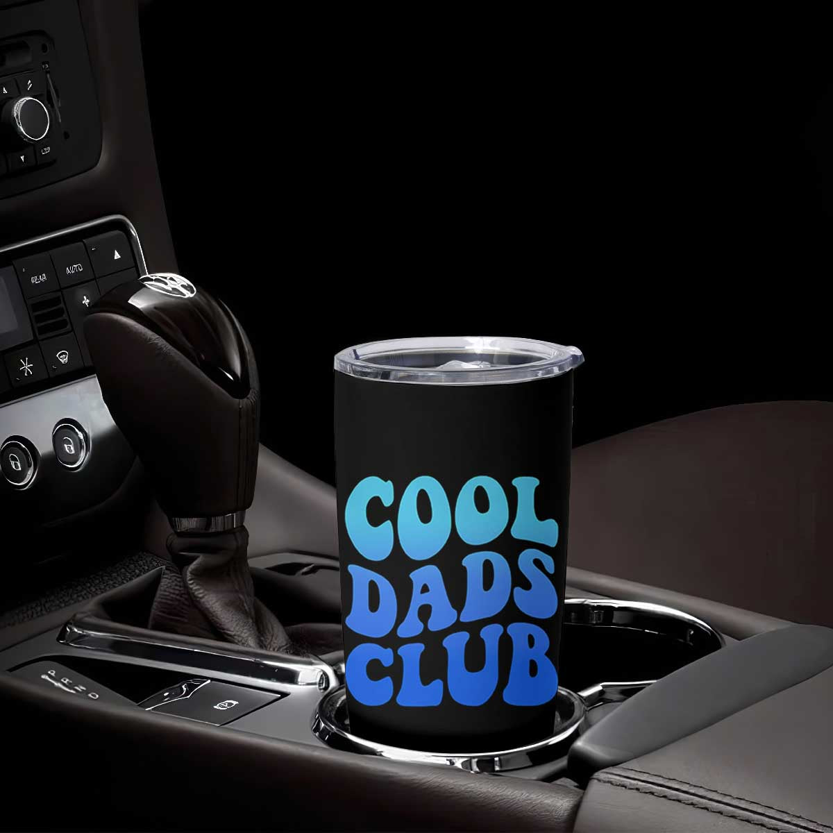 Cool Dads Club Blue Typography Tumbler Cup Fathers Day Gift TS12 Print Your Wear
