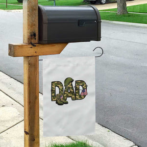 Proud Army Dad USA Flag Camo Garden Flag Fathers Day Gift TS12 Print Your Wear