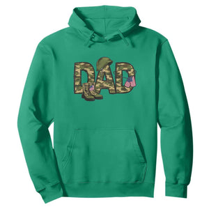 Proud Army Dad USA Flag Camo Hoodie Fathers Day Gift TS12 Irish Green Print Your Wear