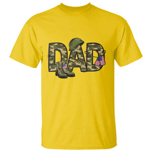Proud Army Dad USA Flag Camo T Shirt Fathers Day Gift TS12 Daisy Print Your Wear