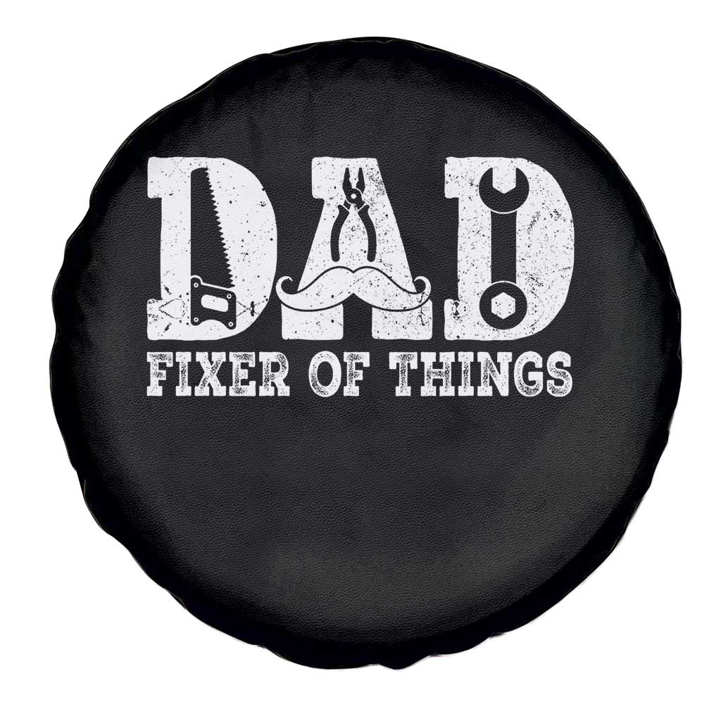 Handyman Dad Fixer Of Everything Spare Tire Cover Funny Garage Papa TS12 Print Your Wear