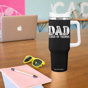 Handyman Dad Fixer Of Everything Tumbler With Handle Funny Garage Papa TS12 Print Your Wear