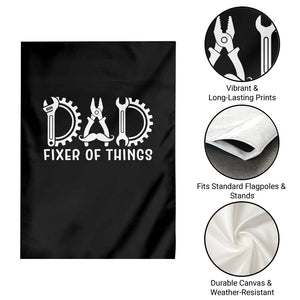 Dad Fixer Of Everything Garage Life Garden Flag Auto Mechanic Fathers Day Gift TS12 Print Your Wear