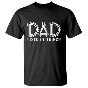 Dad Fixer Of Everything Garage Life T Shirt Auto Mechanic Fathers Day Gift TS12 Black Print Your Wear