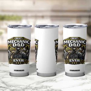 Best Mechanic Dad Ever Tumbler Cup Auto Repair Fathers Day Graphic TS12 Print Your Wear