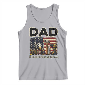 Mechanic Dad American Flag Tank Top If He Cant Fix It No One Can TS12 Athletic Heather Print Your Wear
