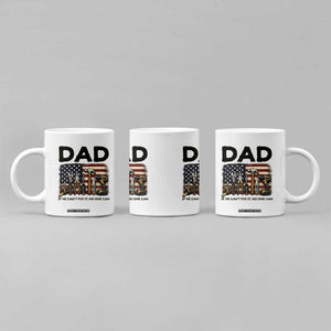 Mechanic Dad American Flag Coffee Mug If He Cant Fix It No One Can TS12 Print Your Wear