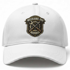 Mechanic Dad Legend In The Garage Baseball Cap Funny Auto Repair Fathers Day Gift TS12 Print Your Wear