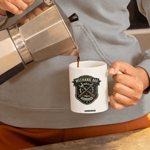 Mechanic Dad Legend In The Garage Coffee Mug Funny Auto Repair Fathers Day Gift TS12 Print Your Wear
