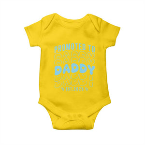 Promoted To Daddy 2026 New Boy Dad Baby Onesie First Time Fathers Day Gift TS12 Daisy Print Your Wear