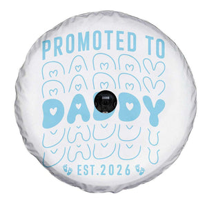 Promoted To Daddy 2026 New Boy Dad Spare Tire Cover First Time Fathers Day Gift TS12 Print Your Wear