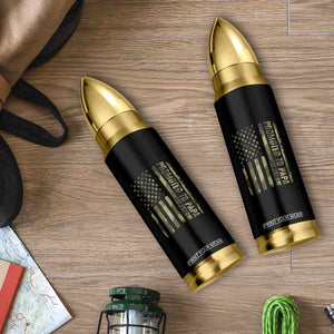 Promoted To Papa Est 2026 American Flag Camo Bullet Tumbler Patriotic New Papa TS12 Print Your Wear