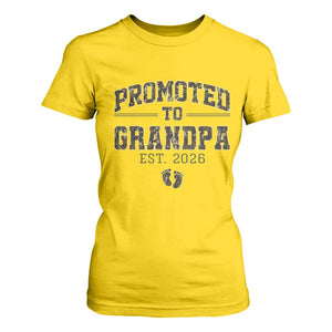 Promoted To Grandpa Est 2026 T Shirt For Women Vintage Camo Grandpa Graphic TS12 Daisy Print Your Wear
