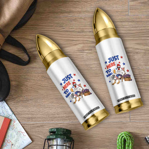 Funny Chicken 4th Of July Celebration Bullet Tumbler Just Here To Bang
