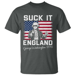 Funny 4th Of July George Washington T Shirt Suck It England