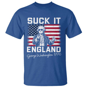 Funny 4th Of July George Washington T Shirt Suck It England