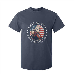Funny George Washington Revolutionary War T Shirt For Kid Suck It England