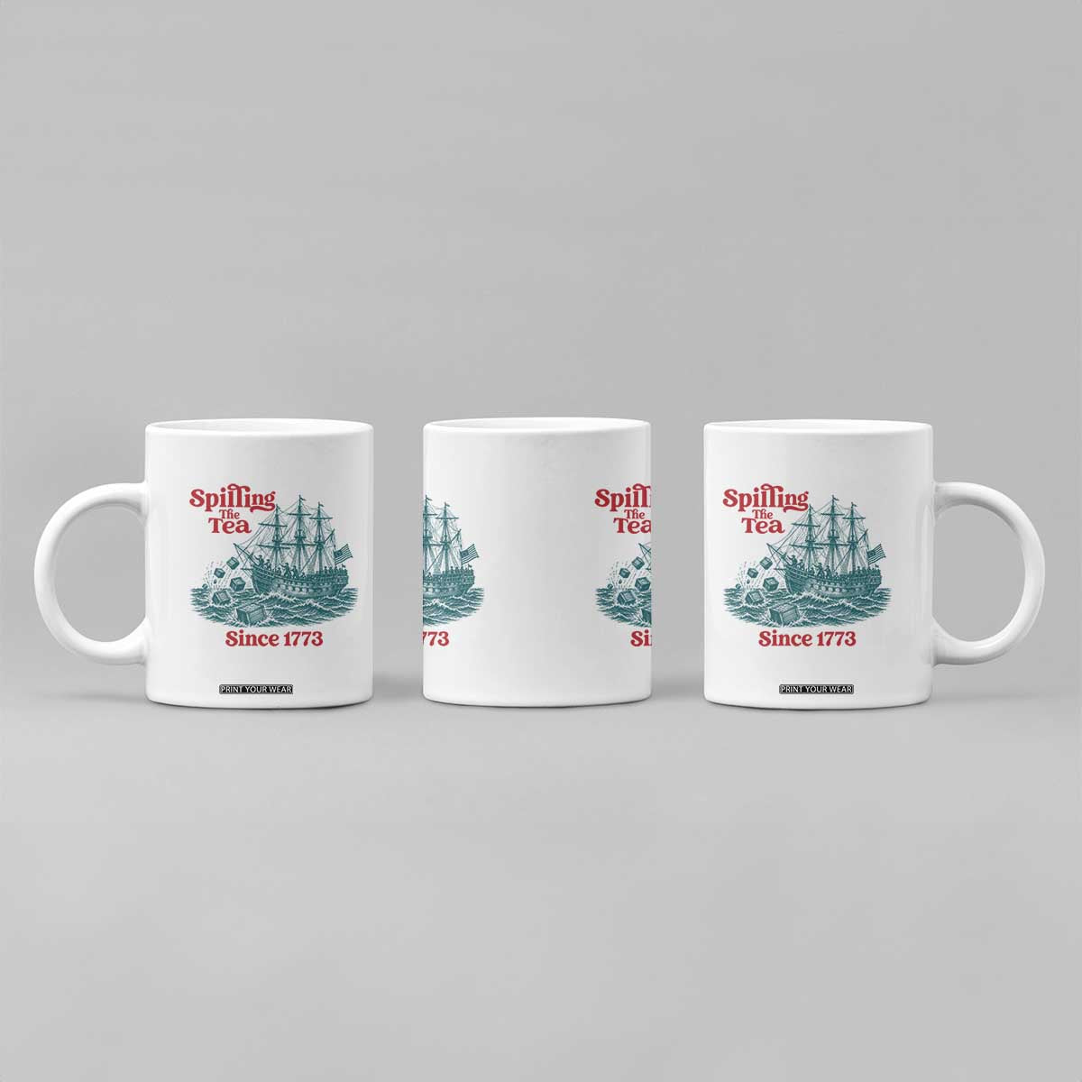 Spilling The Tea Since 1773 Coffee Mug American History Gift