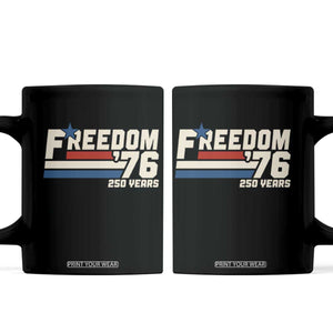 America Retro 250 Years Freedom USA 1776 2026 Coffee Mug