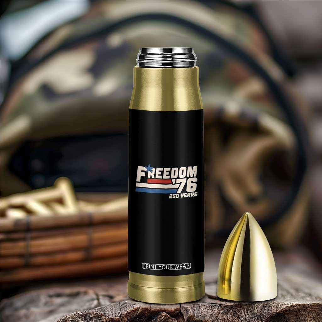 America Retro 250 Years Freedom USA 1776 2026 Bullet Tumbler