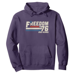 America Retro 250 Years Freedom USA 1776 2026 Hoodie