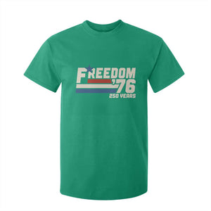 America Retro 250 Years Freedom USA 1776 2026 T Shirt For Kid