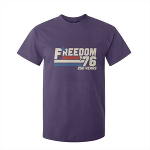 America Retro 250 Years Freedom USA 1776 2026 T Shirt For Kid