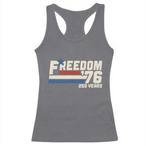 America Retro 250 Years Freedom USA 1776 2026 Racerback Tank Top