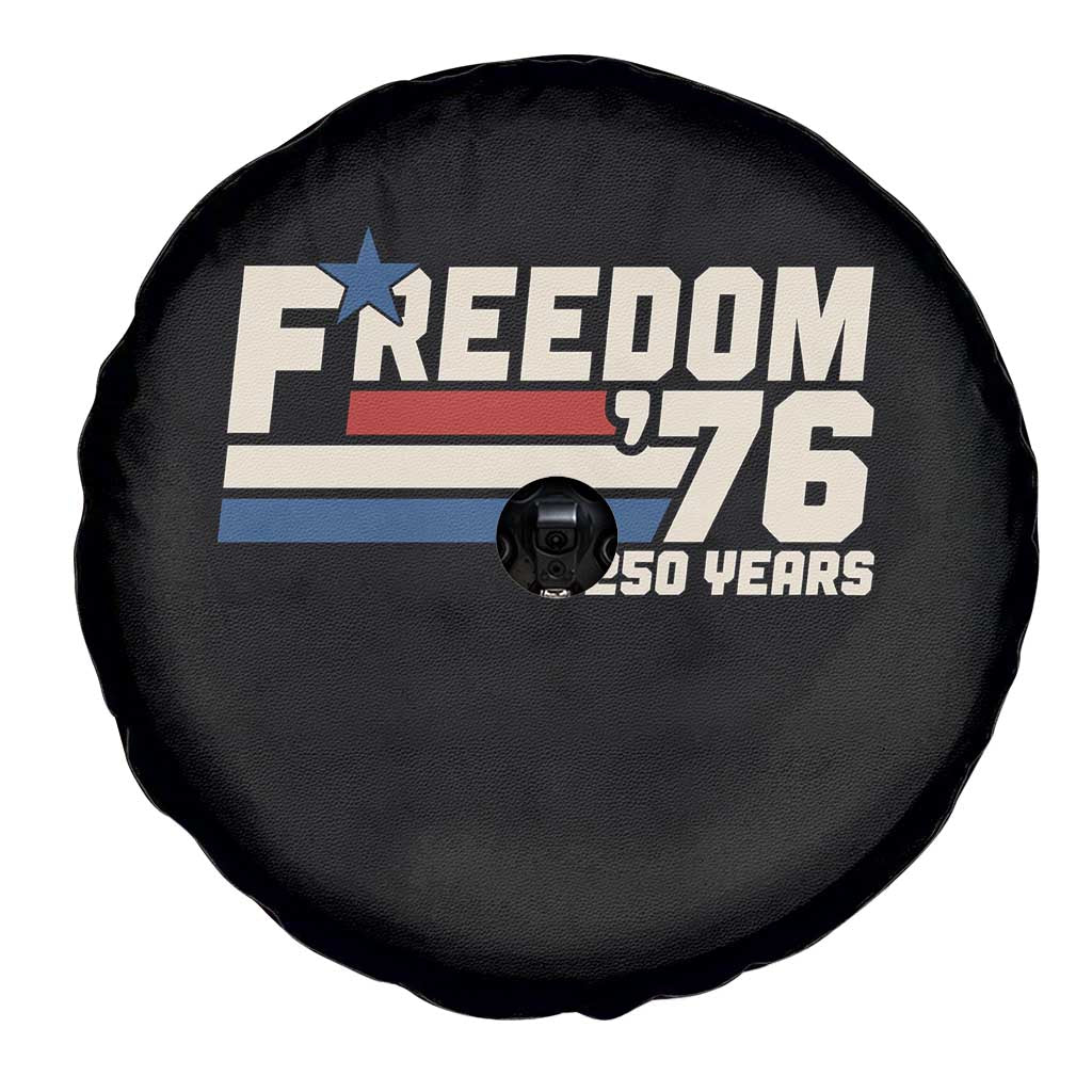 America Retro 250 Years Freedom USA 1776 2026 Spare Tire Cover