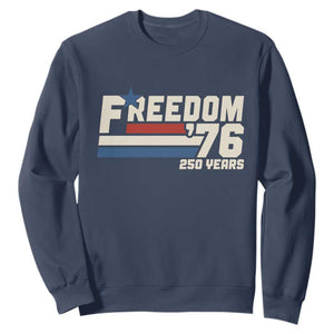America Retro 250 Years Freedom USA 1776 2026 Sweatshirt