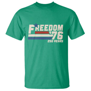 America Retro 250 Years Freedom USA 1776 2026 T Shirt TS12 Irish Green Print Your Wear