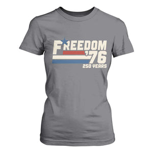 America Retro 250 Years Freedom USA 1776 2026 T Shirt For Women