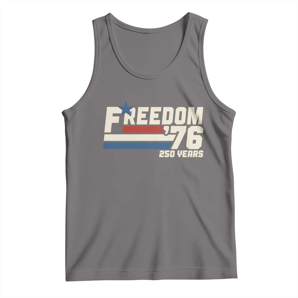 America Retro 250 Years Freedom USA 1776 2026 Tank Top