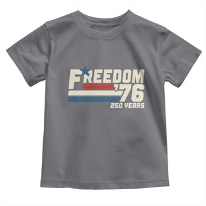 America Retro 250 Years Freedom USA 1776 2026 Toddler T Shirt