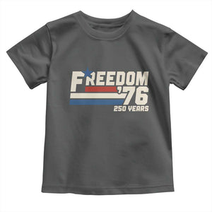 America Retro 250 Years Freedom USA 1776 2026 Toddler T Shirt