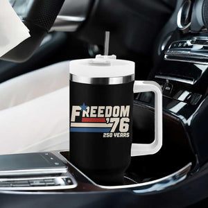 America Retro 250 Years Freedom USA 1776 2026 Tumbler With Handle