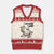 Cat Lover V-Neck Knit Sweater Vest Funny I Do What I Want TS12 Beige Red Print Your Wear