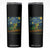 Funny Frog Skinny Tumbler Van Gogh Style Starry Night TS12 Black Print Your Wear