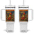 Funny Frog Tumbler With Handle Playing Guitar Van Gogh Starry Night Art Parody TS12 One Size: 40 oz White Print Your Wear