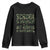 School Is Important But Hunting Is Importanter Youth Sweatshirt Hunter Life Joke TS12 Black Print Your Wear